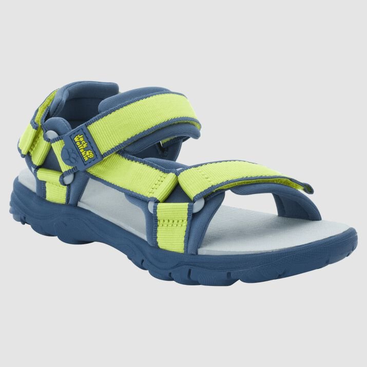 Sandalias Jack Wolfskin Seven Seas 3 Niños Verdes Claro/Azules Mexico-2654319